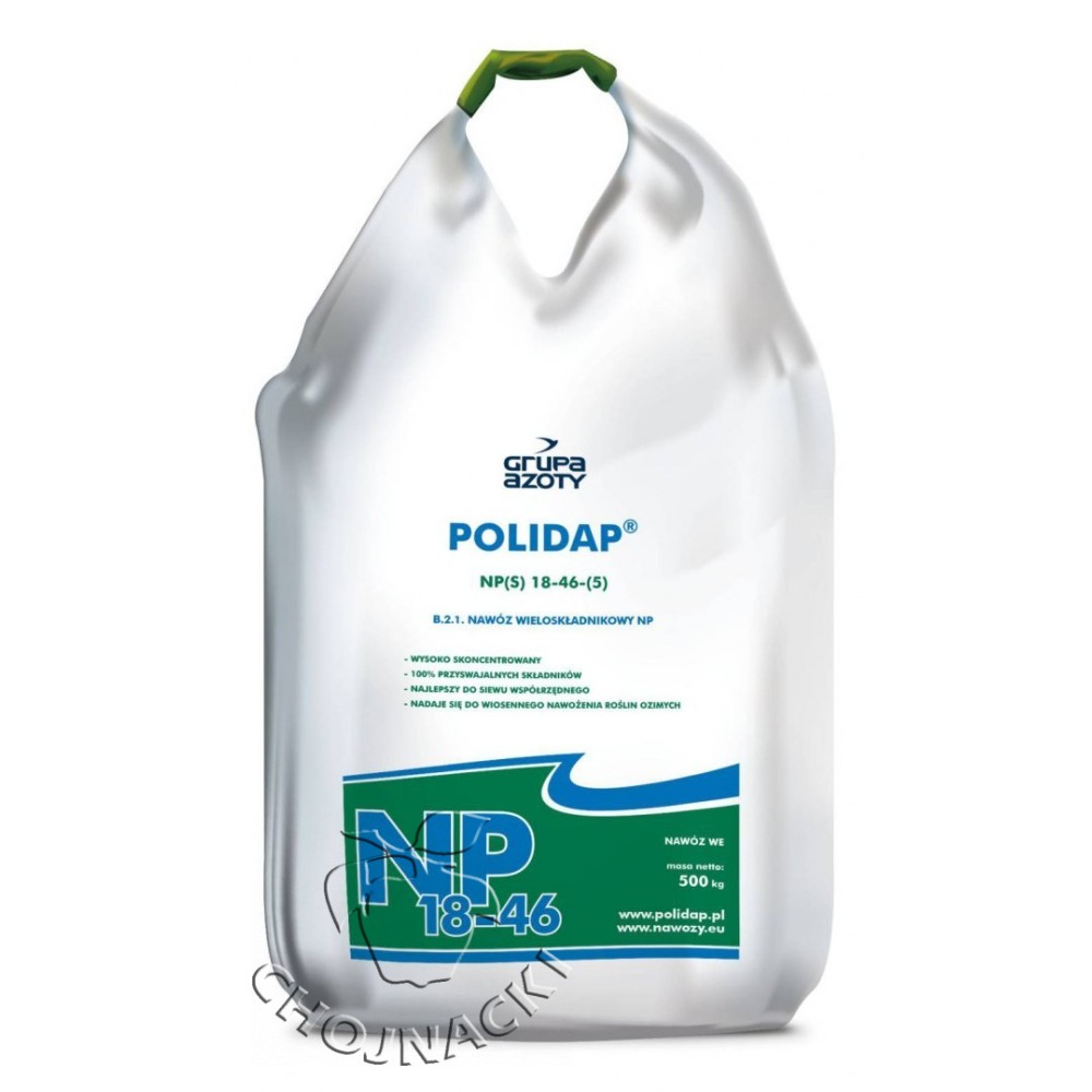 POLIDAP FOSFORAN AMONU NP18-46-5 BB 500KG