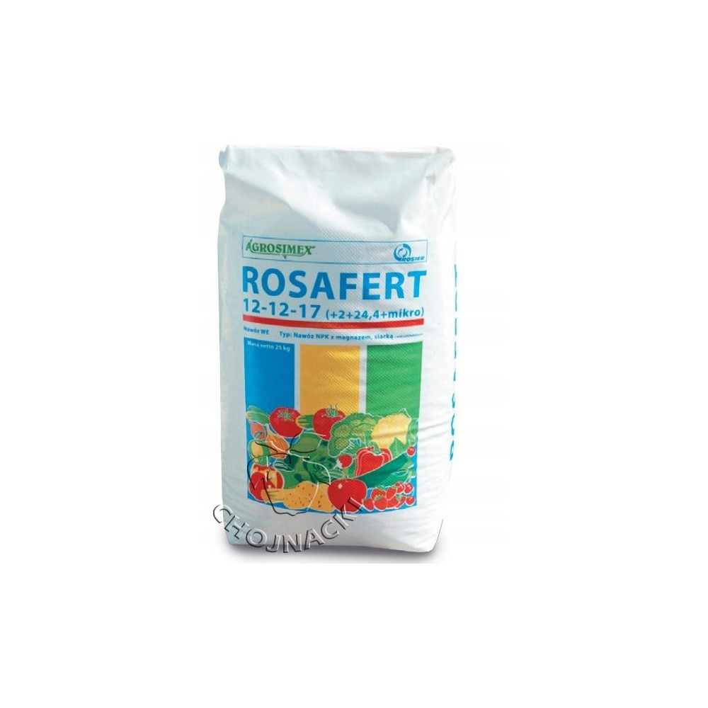 ROSAFERT 12 -12- 17 2MGO TE 25KG