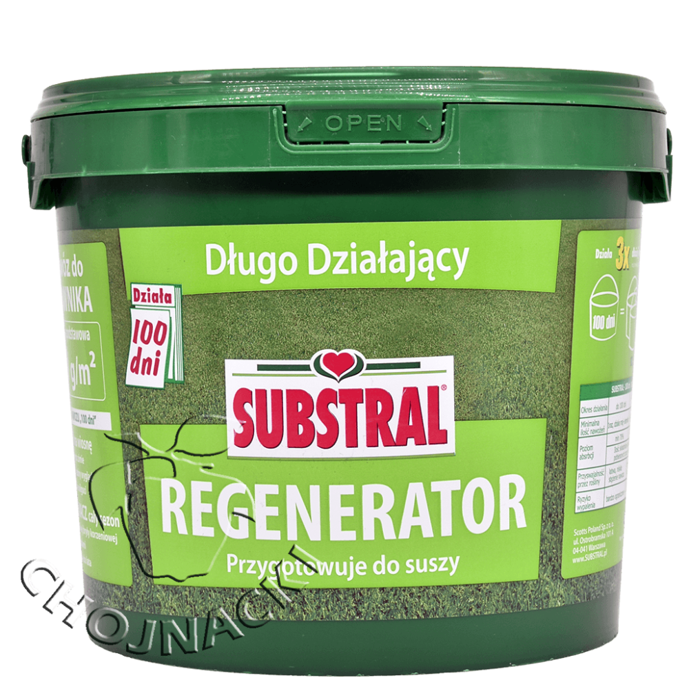 NAWÓZ 100 DNI SUBSTRAL REGENERATOR 5KG
