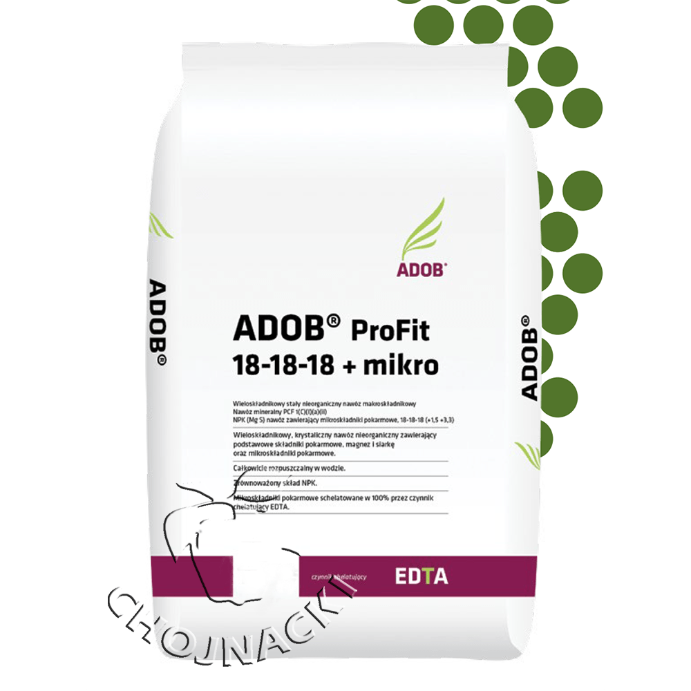 NAWÓZ ADOB PROFIT 18-18-18 MIKRO 15 KG
