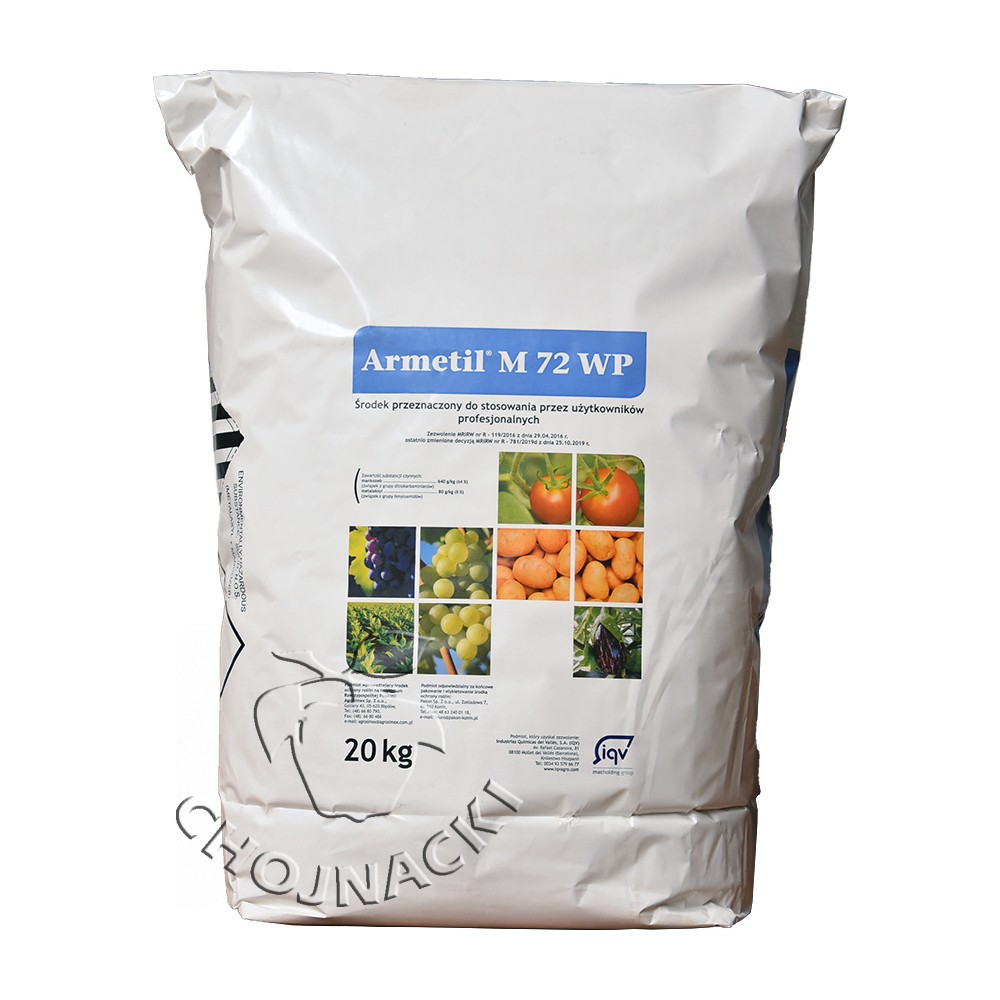 Armetil M 72 Wp 20kg WYCOFANY