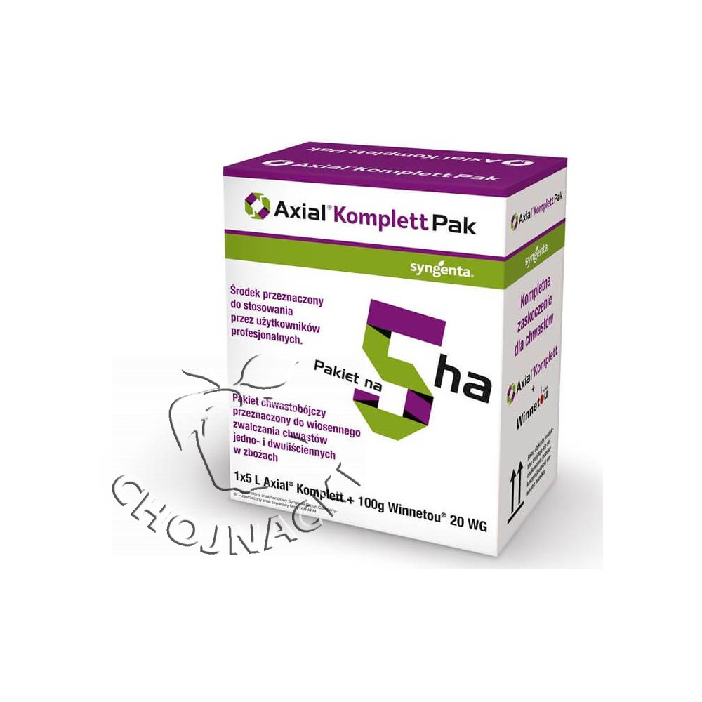 AXIAL KOMPLETT PAK 5ha 1X5L + WINNETOU MAX 20WG 100G NOWOŚĆ!