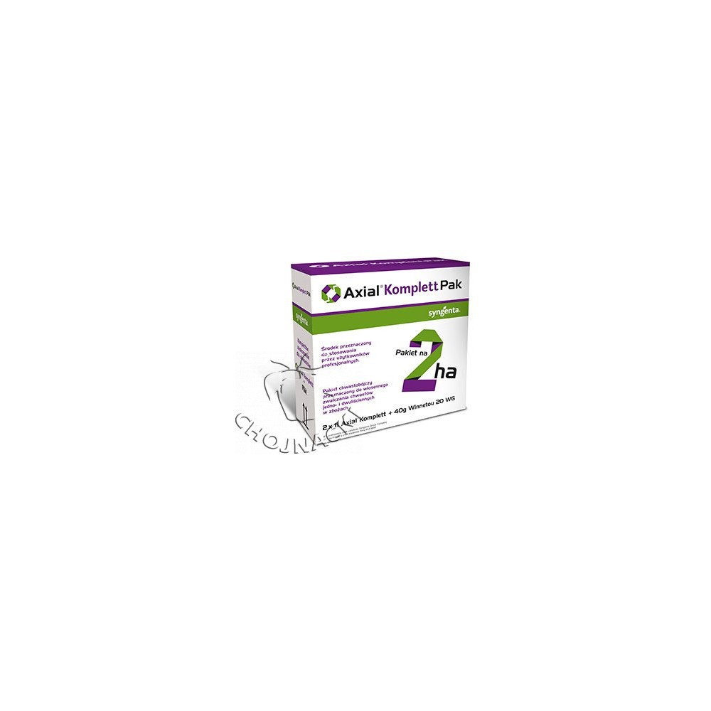AXIAL KOMPLETT PAK 2ha 2X1L WINNETOU MAX 20WG 40G NOWOŚĆ!
