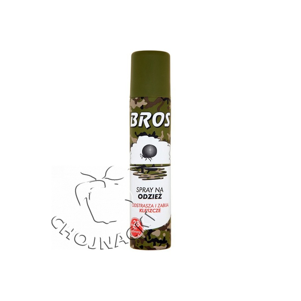 SPRAY NA ODZIEŻ PRZECIWKO KLESZCZOM 120/90 BROS