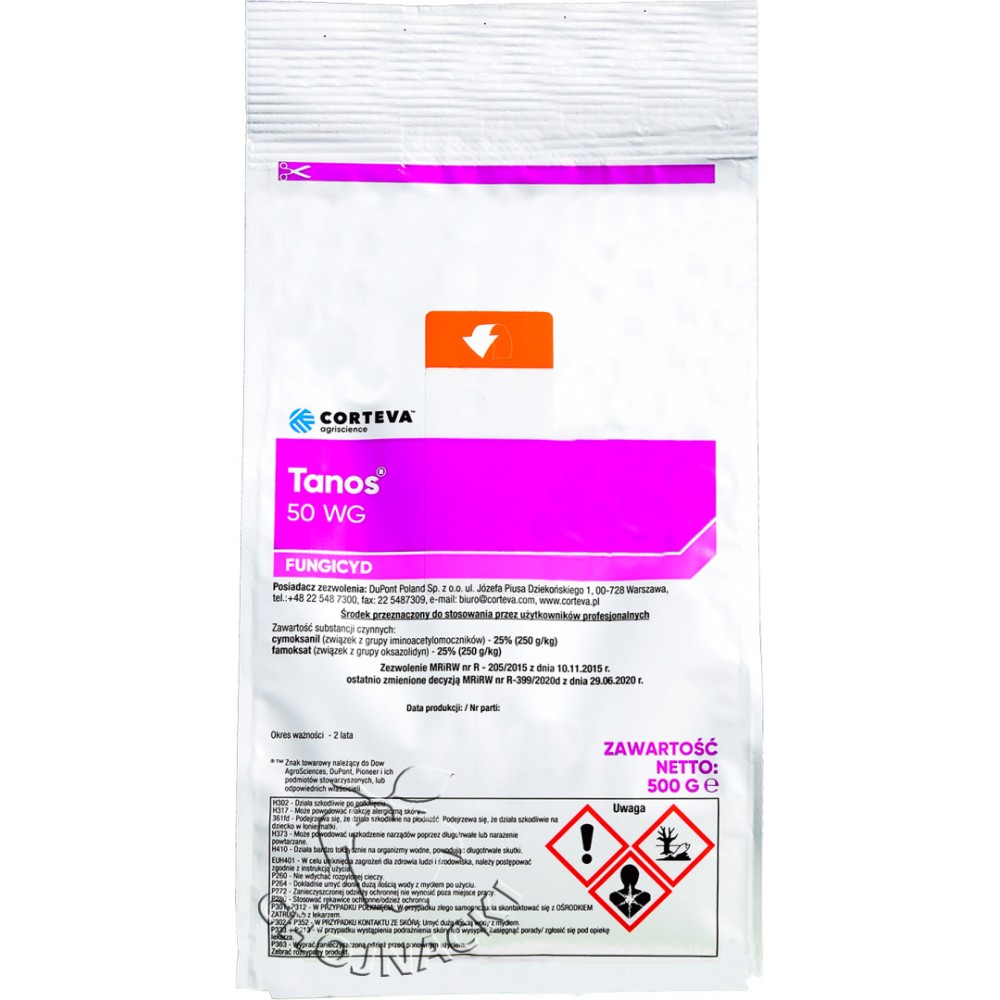 Tanos 50 WG 0,5KG WYCOFANY