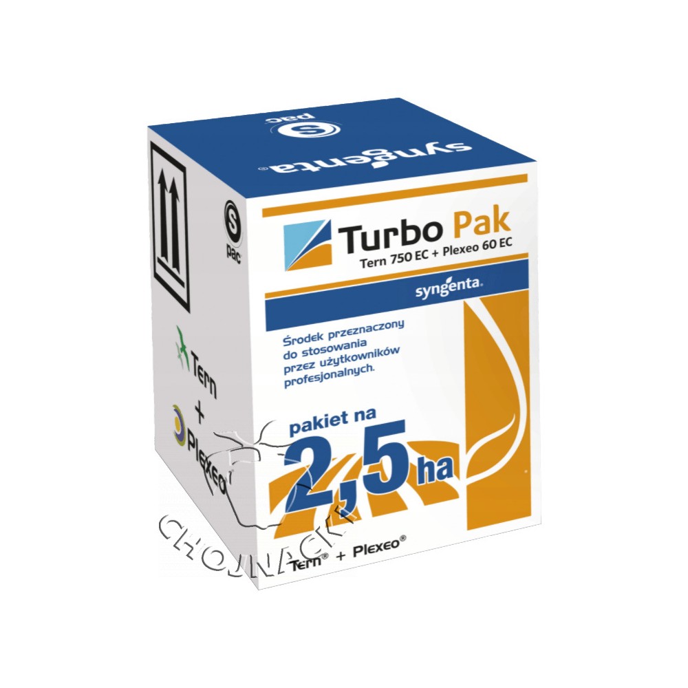 TURBO PAK NA 2,5 hektara TERN 750EC 1L + PLEXEO 60EC 2X1L