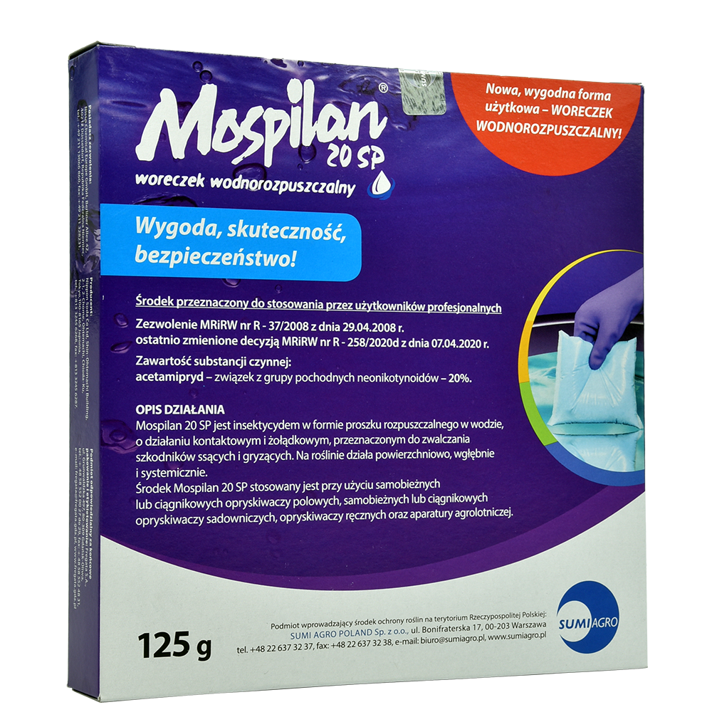 Mospilan 20SP 125gr