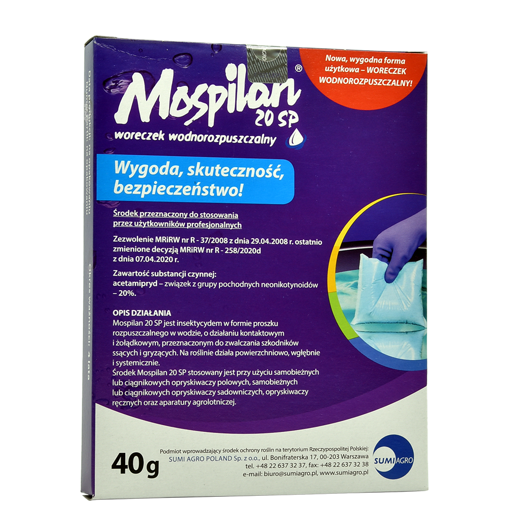 Mospilan 20SP 40gr