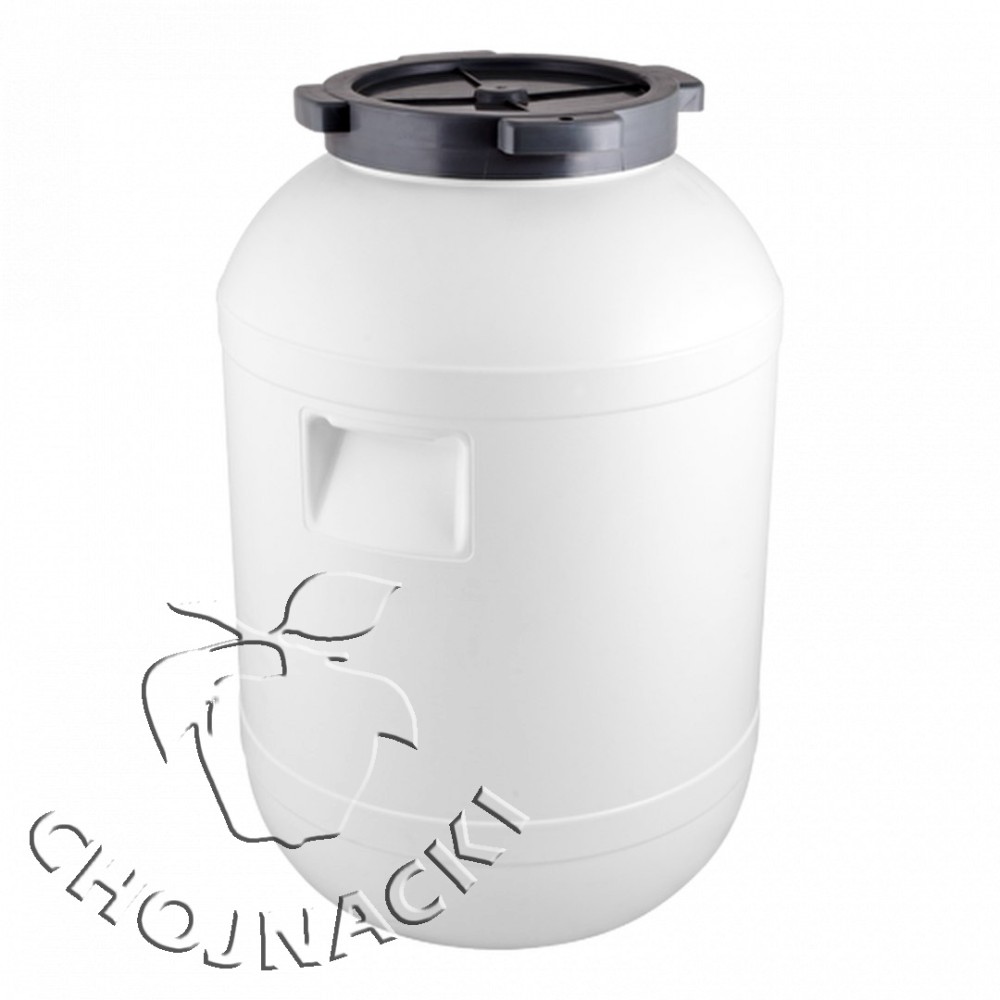 BECZKA NA KAPUSTĘ, OGÓRKI 65L BIAŁA