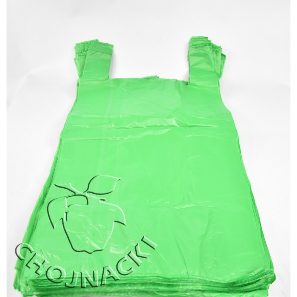 REKLAMÓWKA HDPE 40/80 A 90 (18MY) ZIELONA
