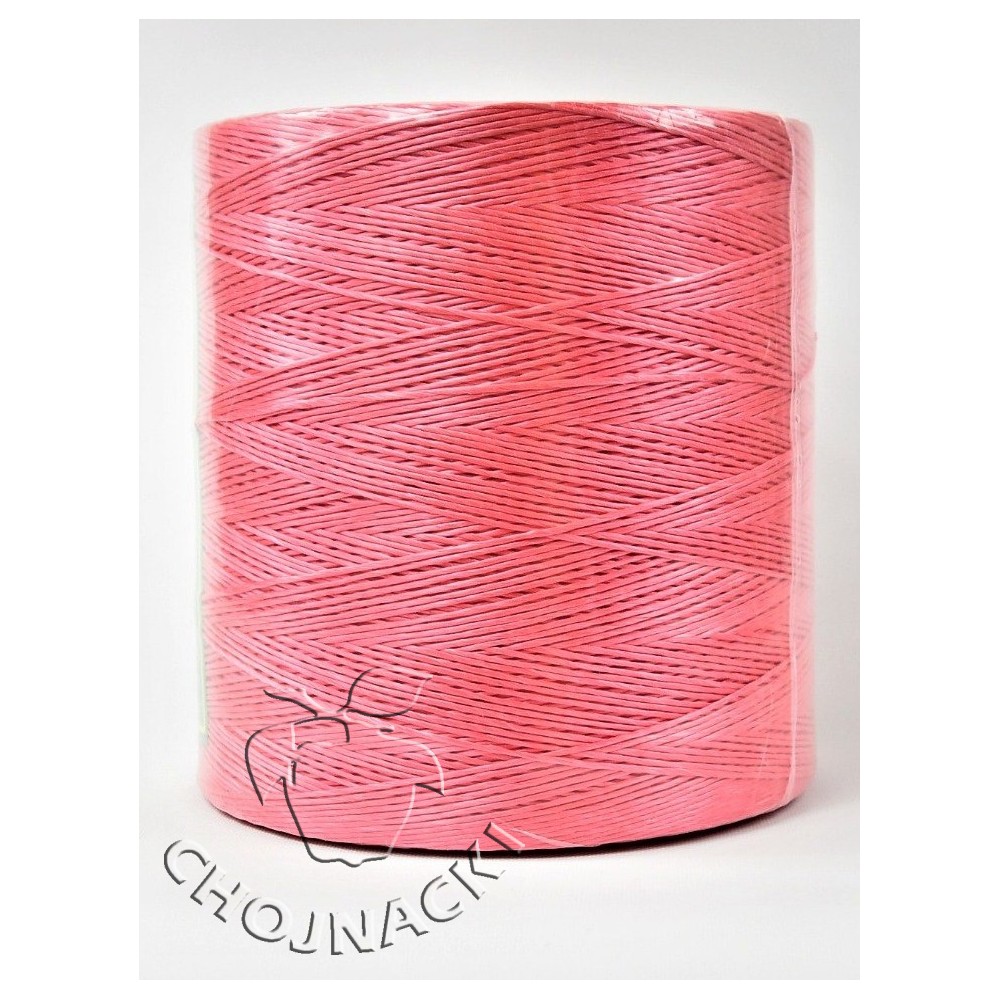 SZNUREK OGRODNICZY MALINOWY 5KG 1000 TEX 5000 M STABILIZOWANY UV FIBRYLIZOWANY