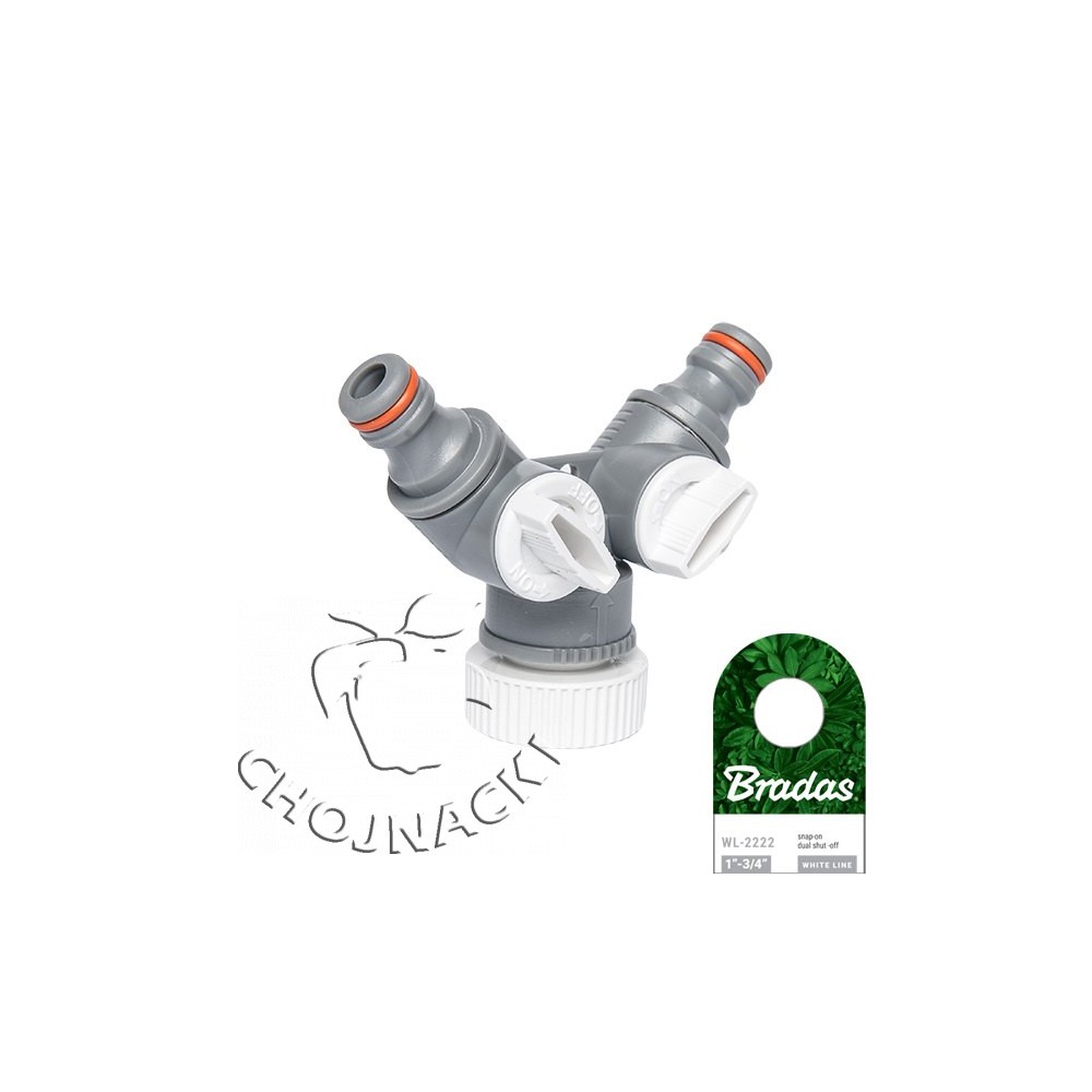 TRÓJNIK Z ZAWORAMI GW1'' 3/4'' WL-2222