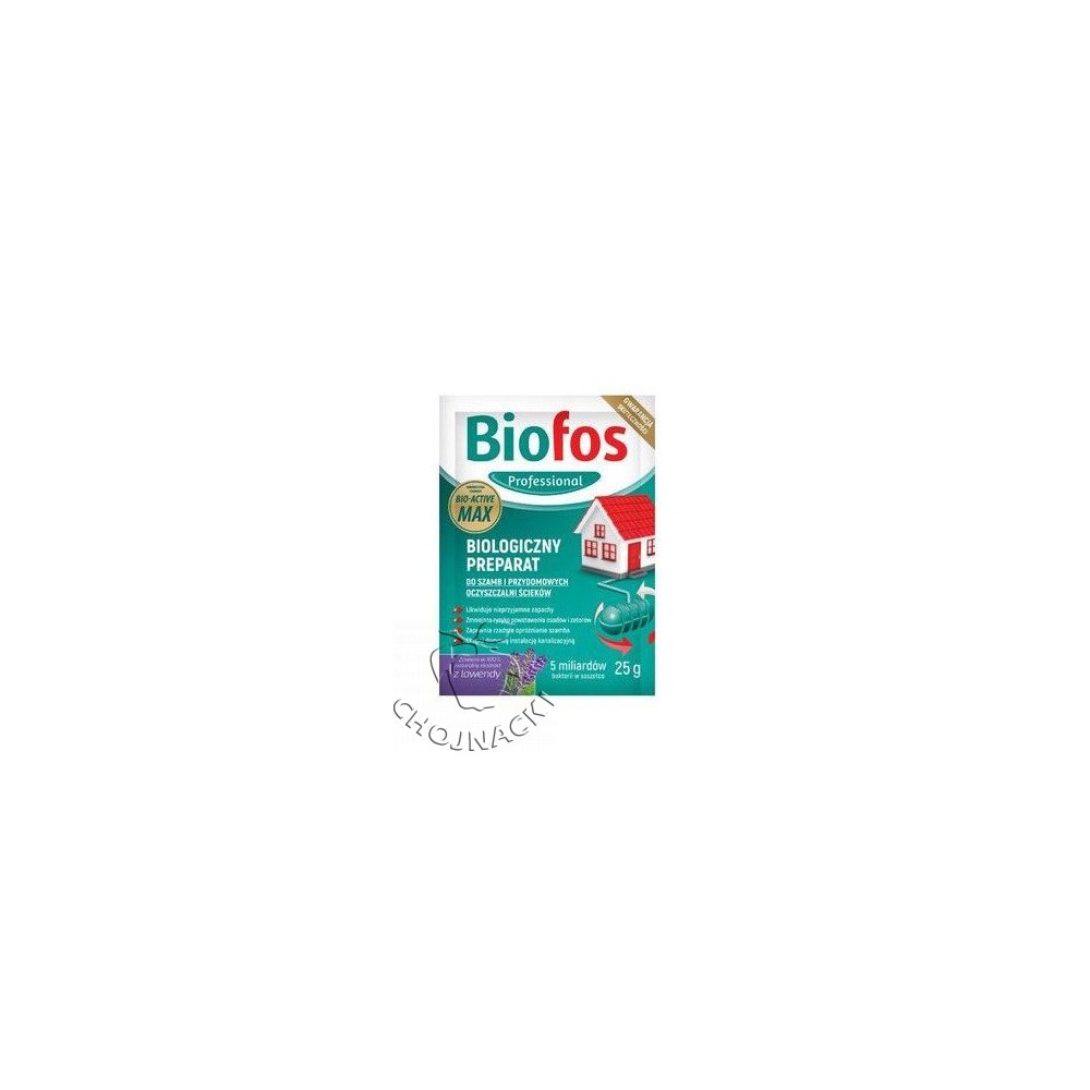 BIOFOS PROFESIONAL SASZETKA DO SZAMB 25G