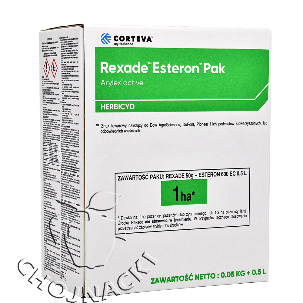 REXADE + ESTERON PAK MAŁY (0,05KG+0,5L) 1 hektar