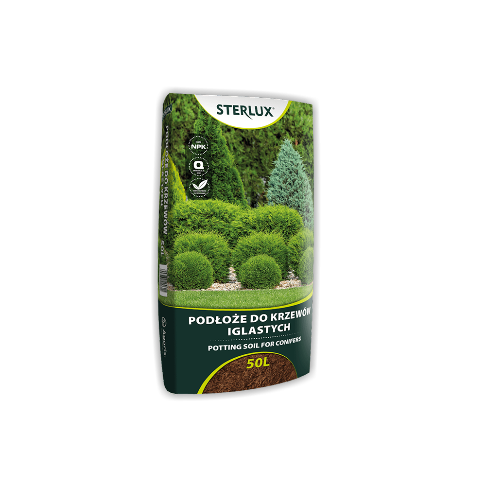 PODŁOŻE DO KRZEWÓW IGLASTYCH STERLUX 50L