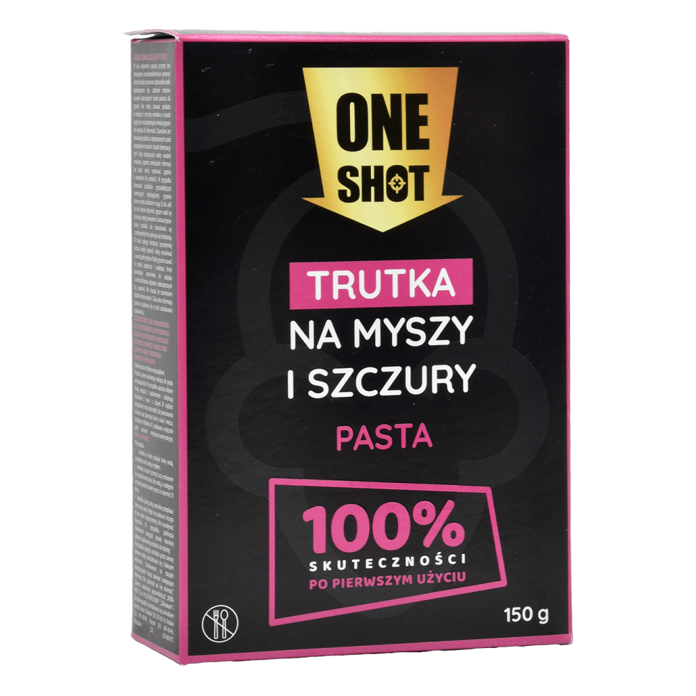 ONE SHOT TRUTKA NA MYSZY I SZCZURY PASTA 150g
