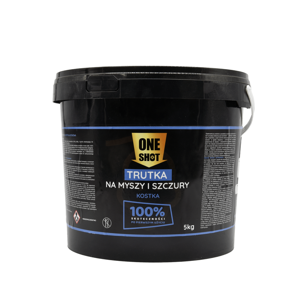 ONE SHOT NA MYSZY I SZCZURY KOSTKA 5KG