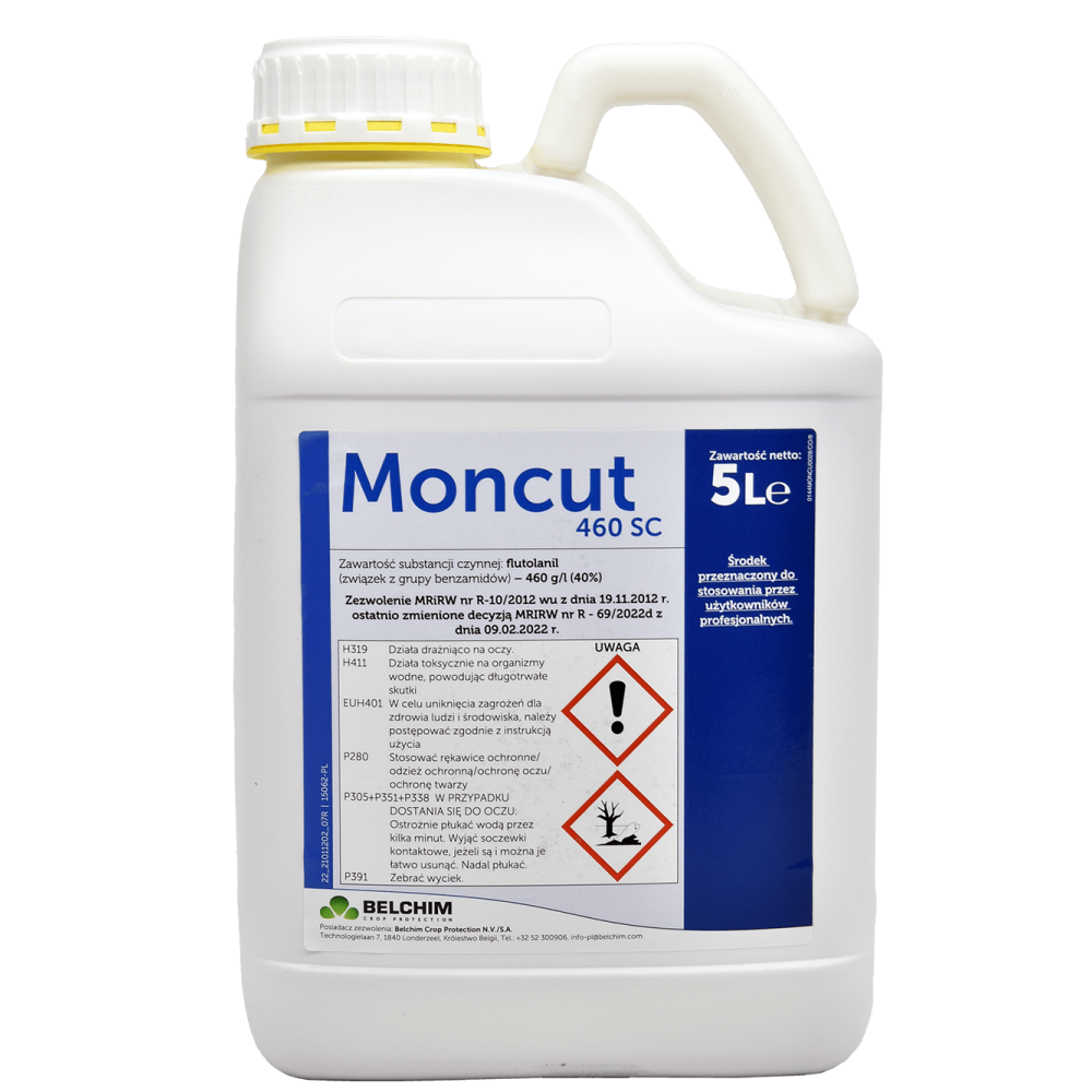 MONCUT 460SC 5L ZAPRAWA BELCHIM ( FLUTOLANIL )