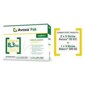 AVOXA PAK AVOXA 50 EC 2X5L + ALDARO 306 SE 1X5L NA 8,3ha