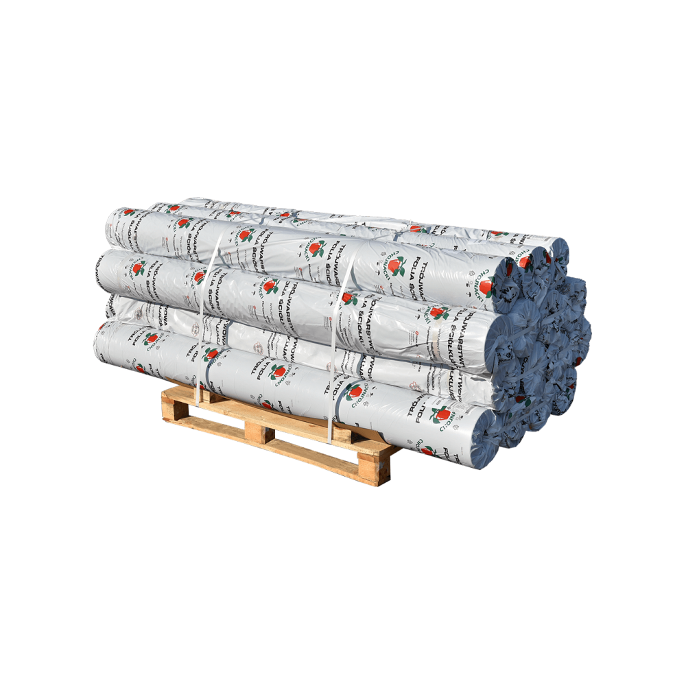FOLIA NA RYNNY CZARNO-BIAŁA TAŚMA 650mm X 30um X 1000mb