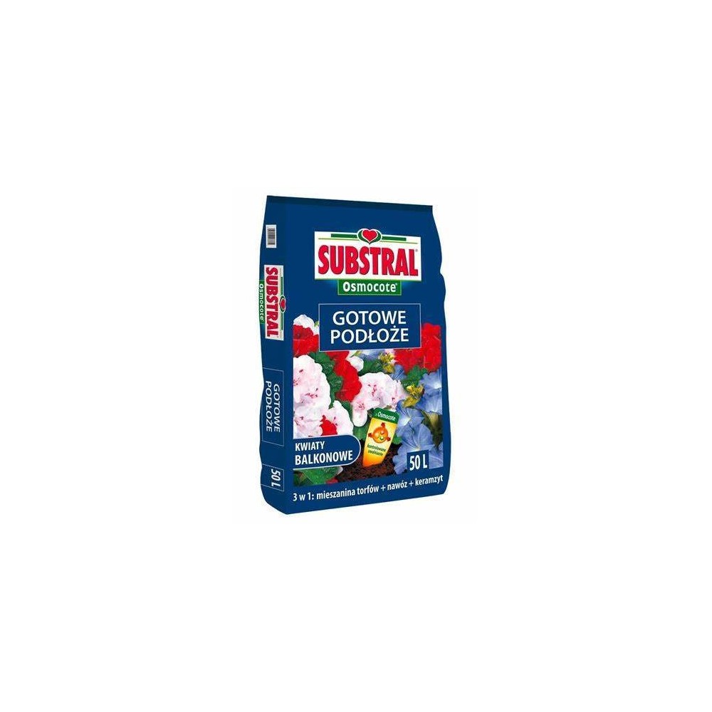 ZIEMIA SUBSTRAL PODŁOŻE 50L BALKONOWA
