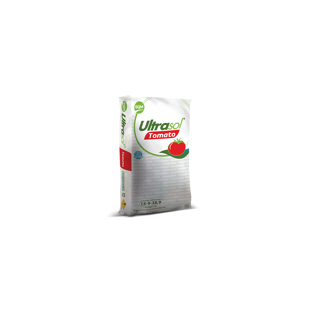 ULTRASOL TOMATO HYDROPONICA 7,5-9-38,9+3,5 25KG