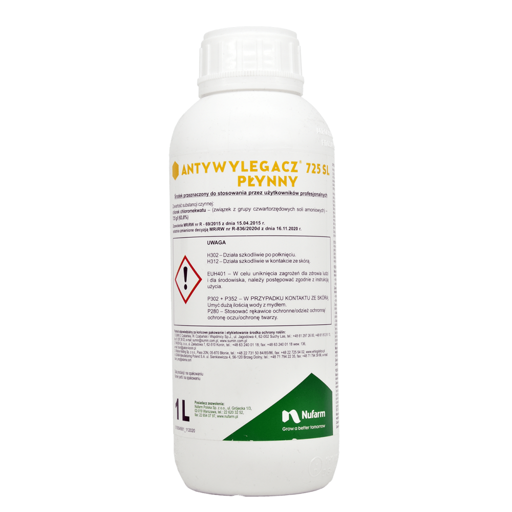 ANTYWYLEGACZ PŁYNNY 725SL 1L