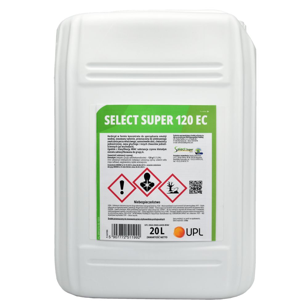 SELECT SUPER 120EC 20 L