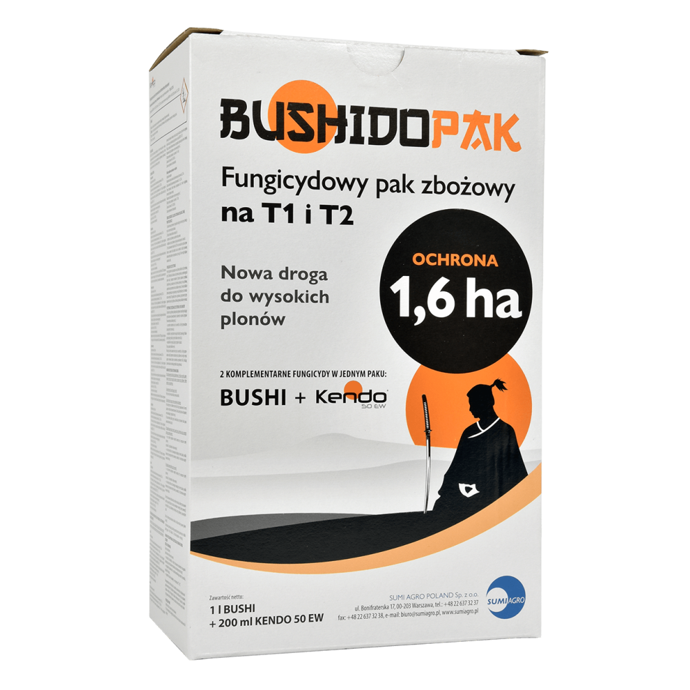 BUSHIDO PAK (BUSHI 1L + KENDO 50 EW 0,2L) 1,6 HA
