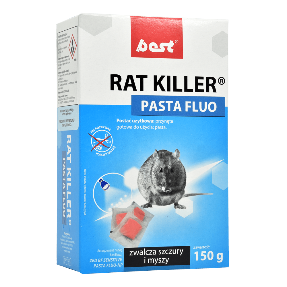 RAT KILLER PASTA FLUO 150G