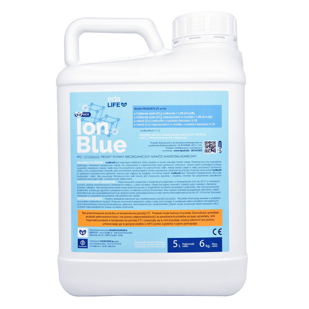 IONBLUE 5 L miedź systemiczna