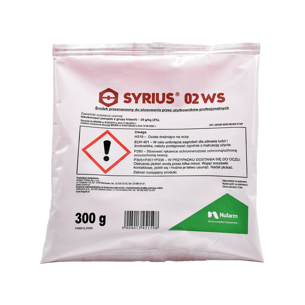 ZAPRAWA SYRIUS 02WS 300G
