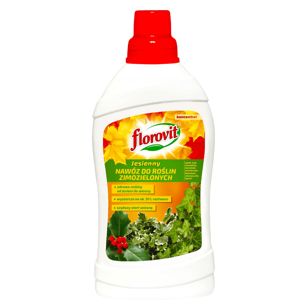 FLOROVIT NAWÓZ JESIENNY DO ZIMOZIELONYCH 1L