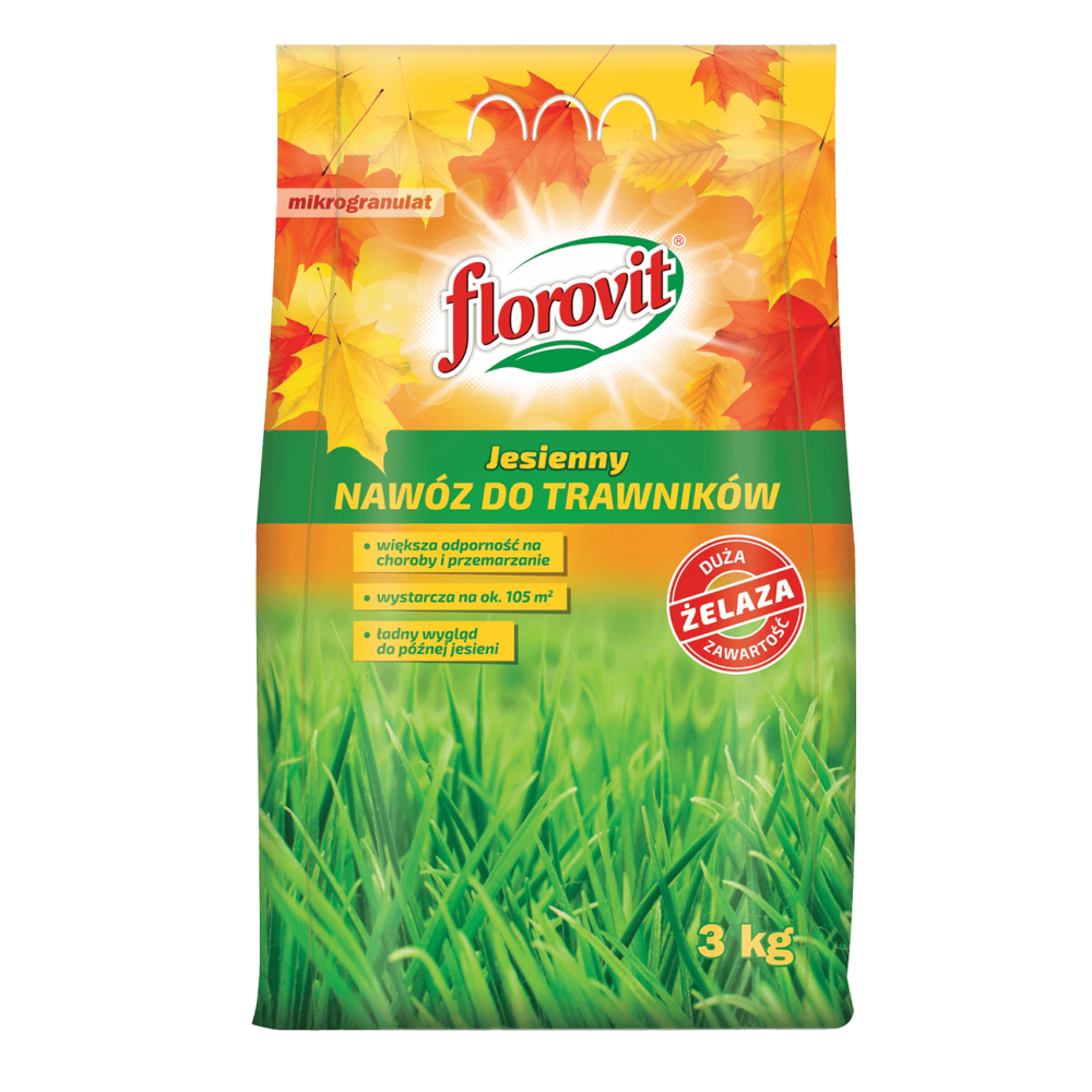 FLOROVIT NAWÓZ JESIENNY DO TRAWNIKÓW 3KG