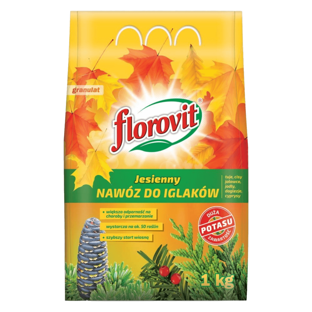 FLOROVIT JESIENNY DO ROŚLIN IGLASTYCH 1KG
