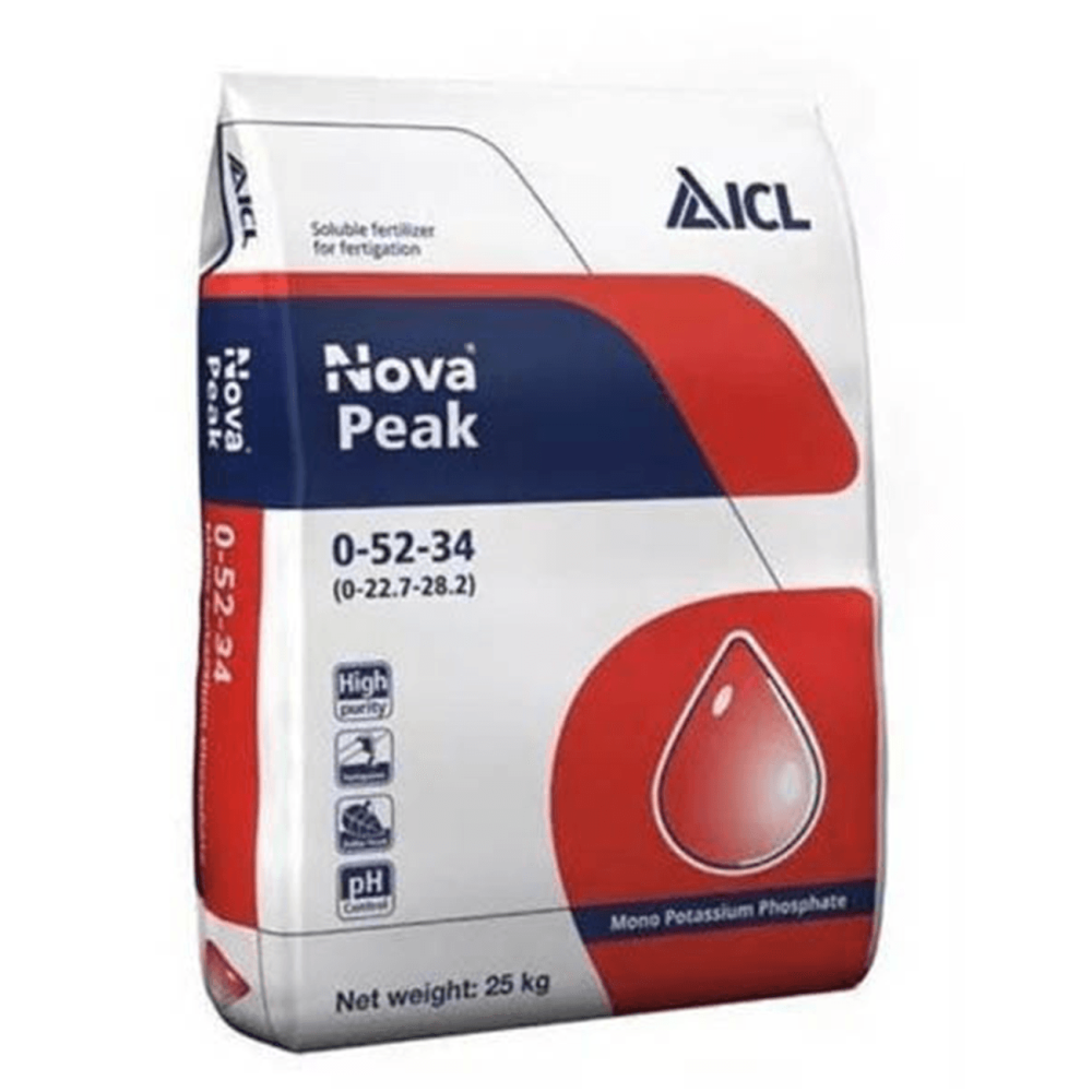 FOSFORAN MONOPOTASOWY MKP NOVA PEAK 25KG 0-52-34