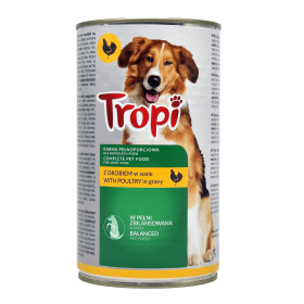 TROPI KARMA DLA PSA KAWAŁKI DRÓB 1250g