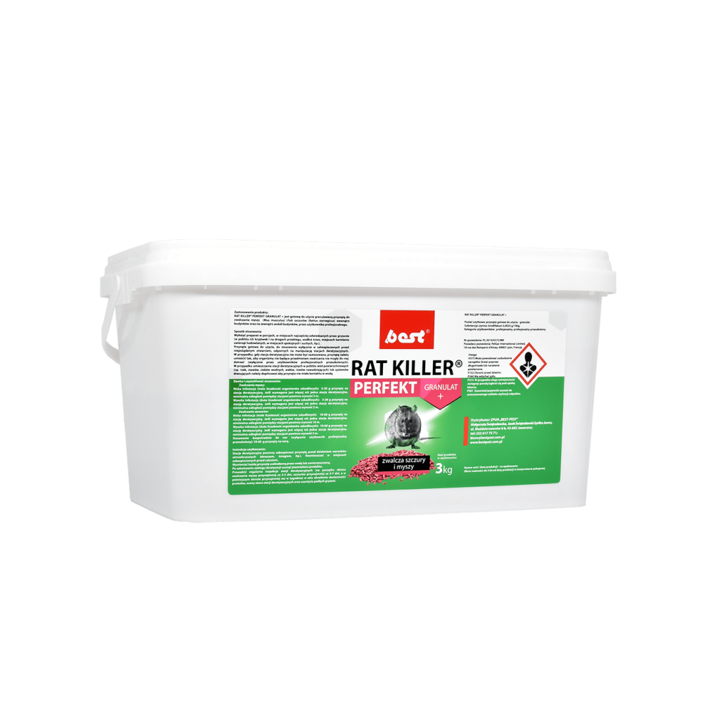 RAT KILLER PERFEKT GRANULAT 3KG