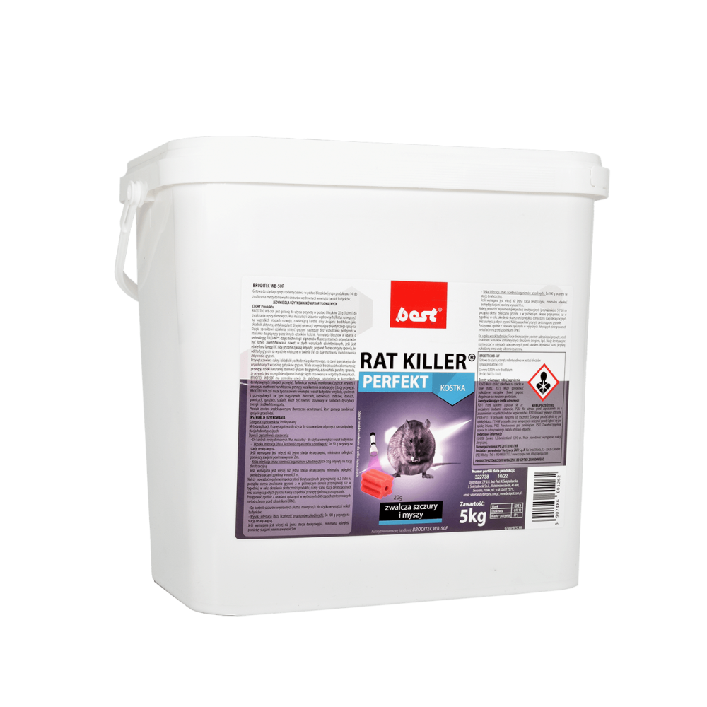 RAT KILLER PERFEKT KOSTKA 5KG
