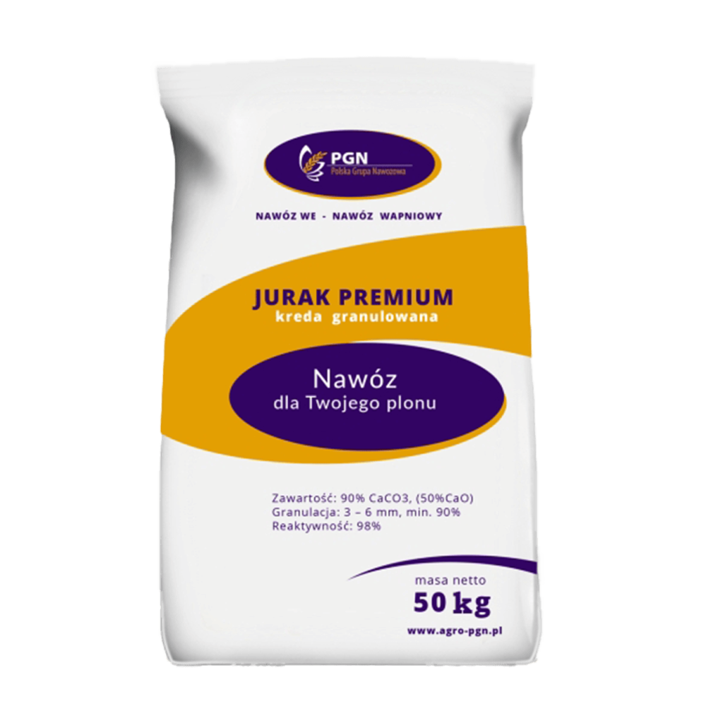 JURAK NAWÓZ WAPNIOWY GRANULOWANY 25 KG