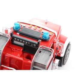 BRUDER 02821 MACK STRAŻ POŻARNA Z POMPĄ, DRABINĄ I MODUŁEM DŹWIĘKOWYM