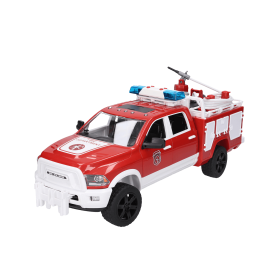 BRUDER 02544 DODGE RAM 2500 STRAŻ POŻARNA Z ARMATKĄ