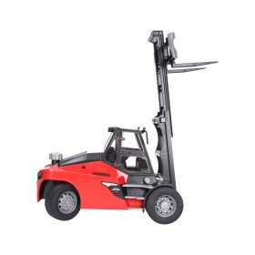 BRUDER 02513 WÓZEK WIDŁOWY LINDE HT160 Z PALETĄ I Z KOSZEM