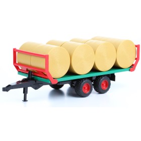 BRUDER 02220 PRZYCZEPA DO TRANSPORTU SIANA