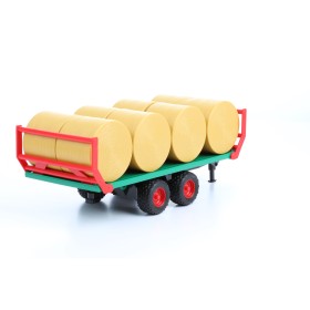 BRUDER 02220 PRZYCZEPA DO TRANSPORTU SIANA