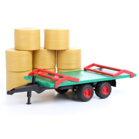 BRUDER 02220 PRZYCZEPA DO TRANSPORTU SIANA