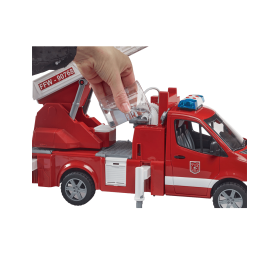 MB SPRINTER STRAŻ POŻARNA Z DRABINKĄ OBROTOWĄ 02673