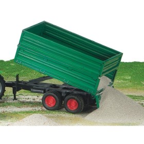 PRZYCZEPA DWUOSIOWA Z PODWYŻSZ. BURTAMI