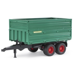 PRZYCZEPA DWUOSIOWA Z PODWYŻSZ. BURTAMI