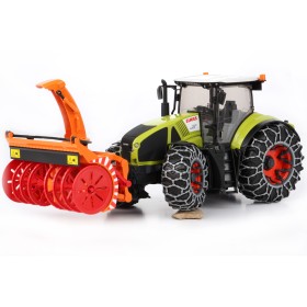 TRAKTOR CLASS Z PŁUGIEM BRUDER 03017